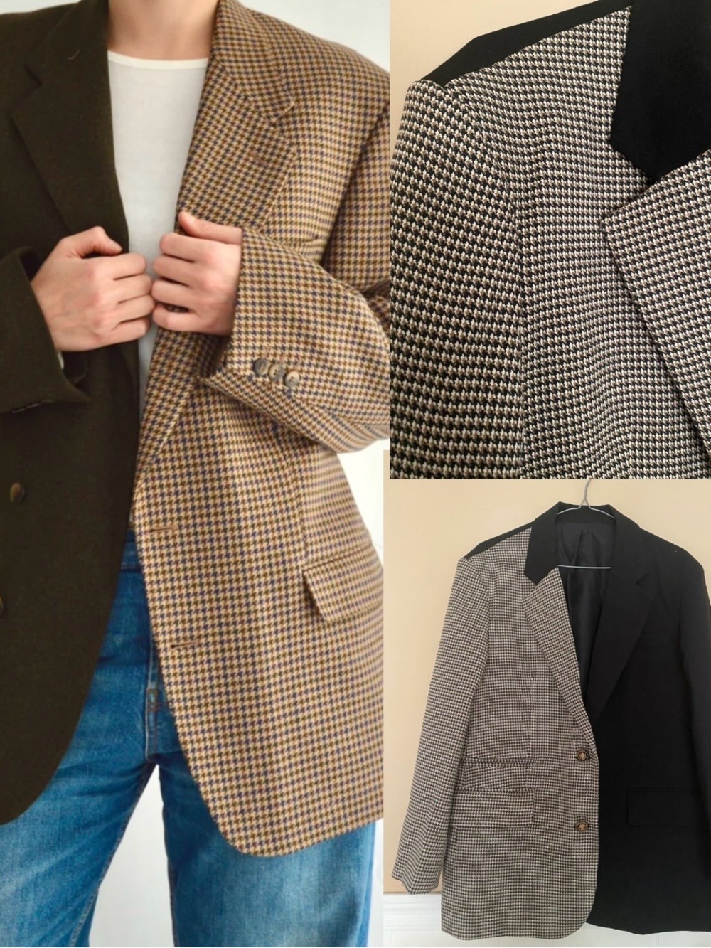 Houndstooth Duo Blazer